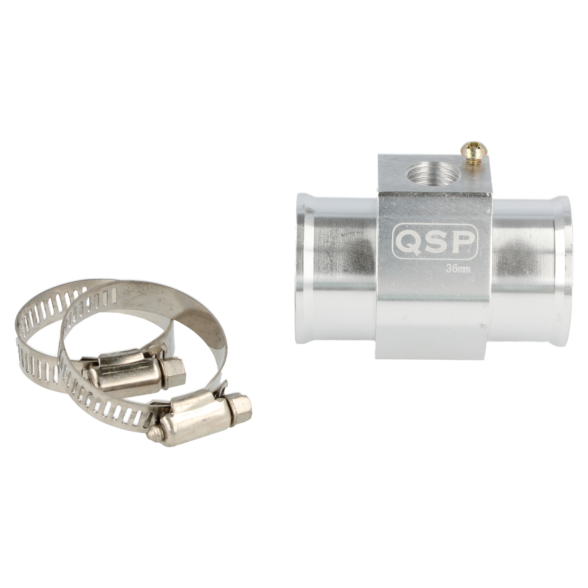 QSP T-adapter for M14x1.5 sensor - 32mm - Silber