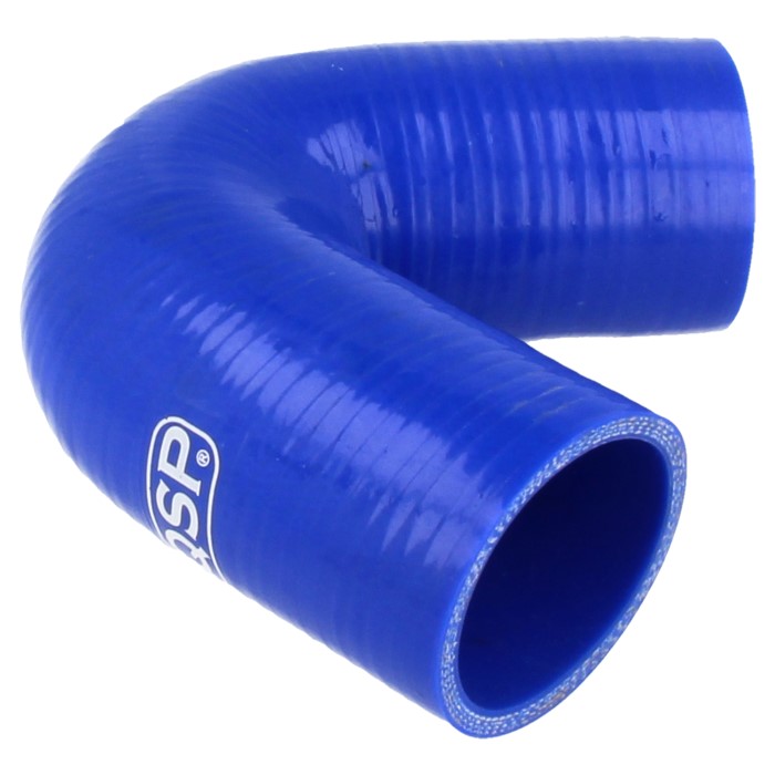 QSP Silikonschlauch - 135° Bogen - 6.5mm - Blau