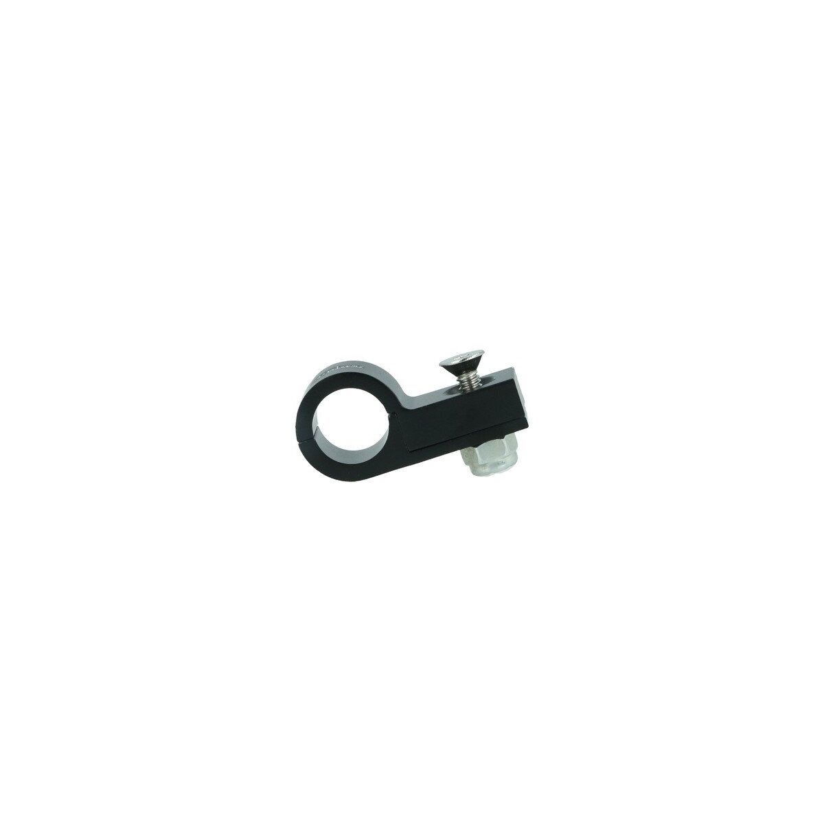 Schlauchhalter 12,7mm (1/2") - schwarz matt
