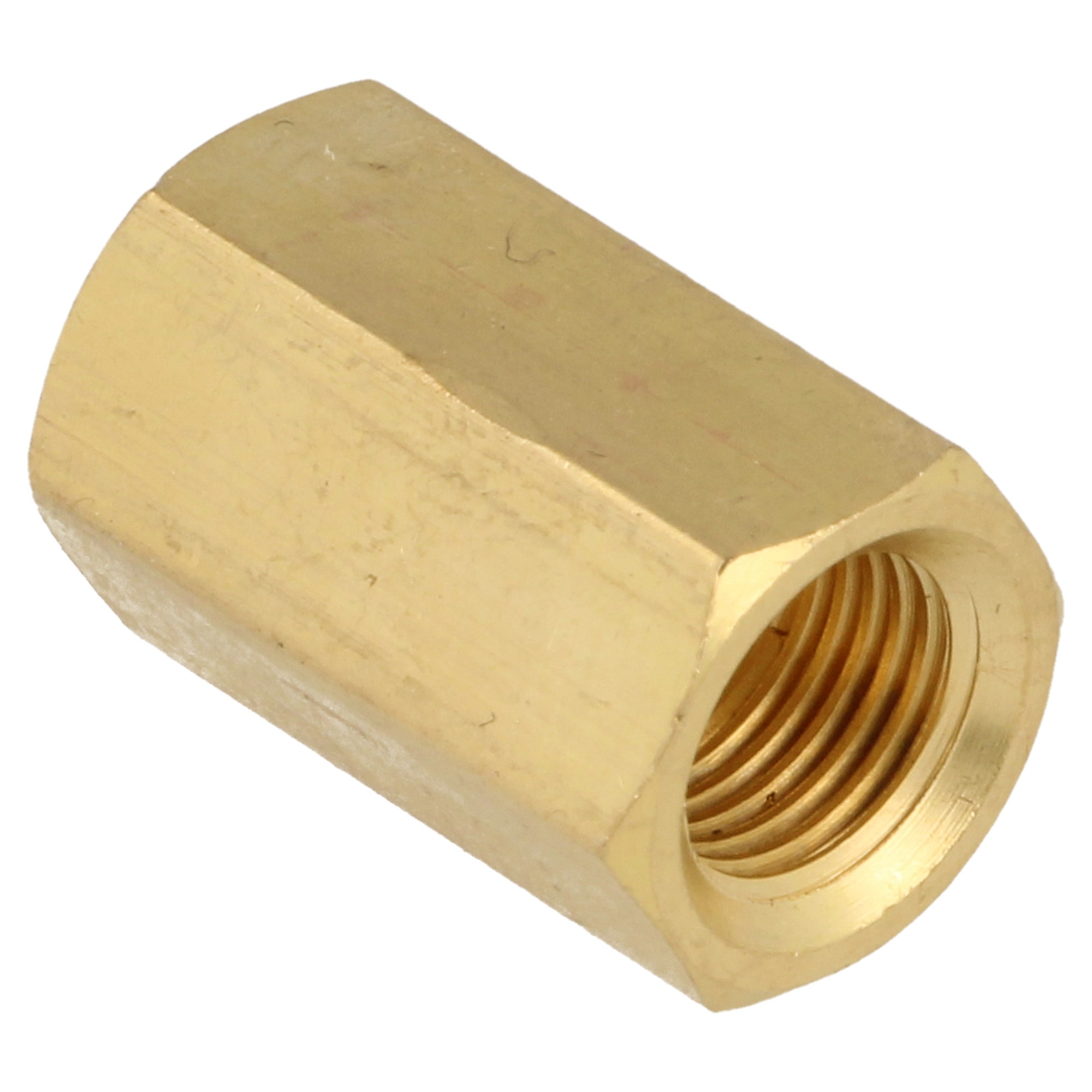 QSP Verbinder für Bremse Messing M10x1.0 konvex Female