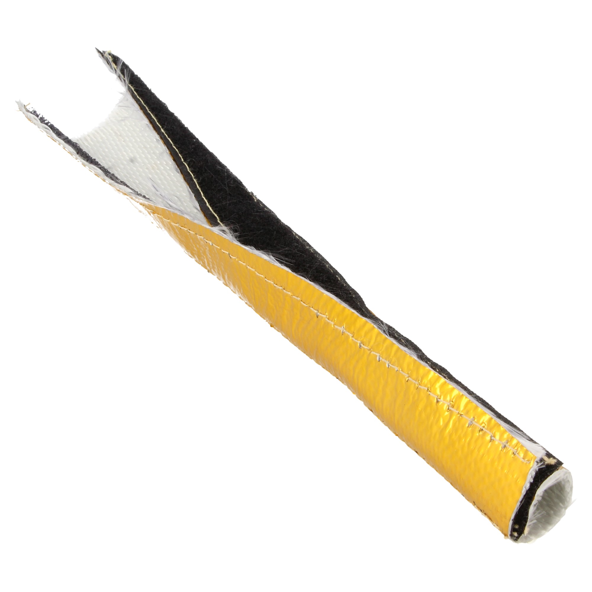 QSP Hitzeschutz mit Klettverschluss 1 m x 13 mm gold