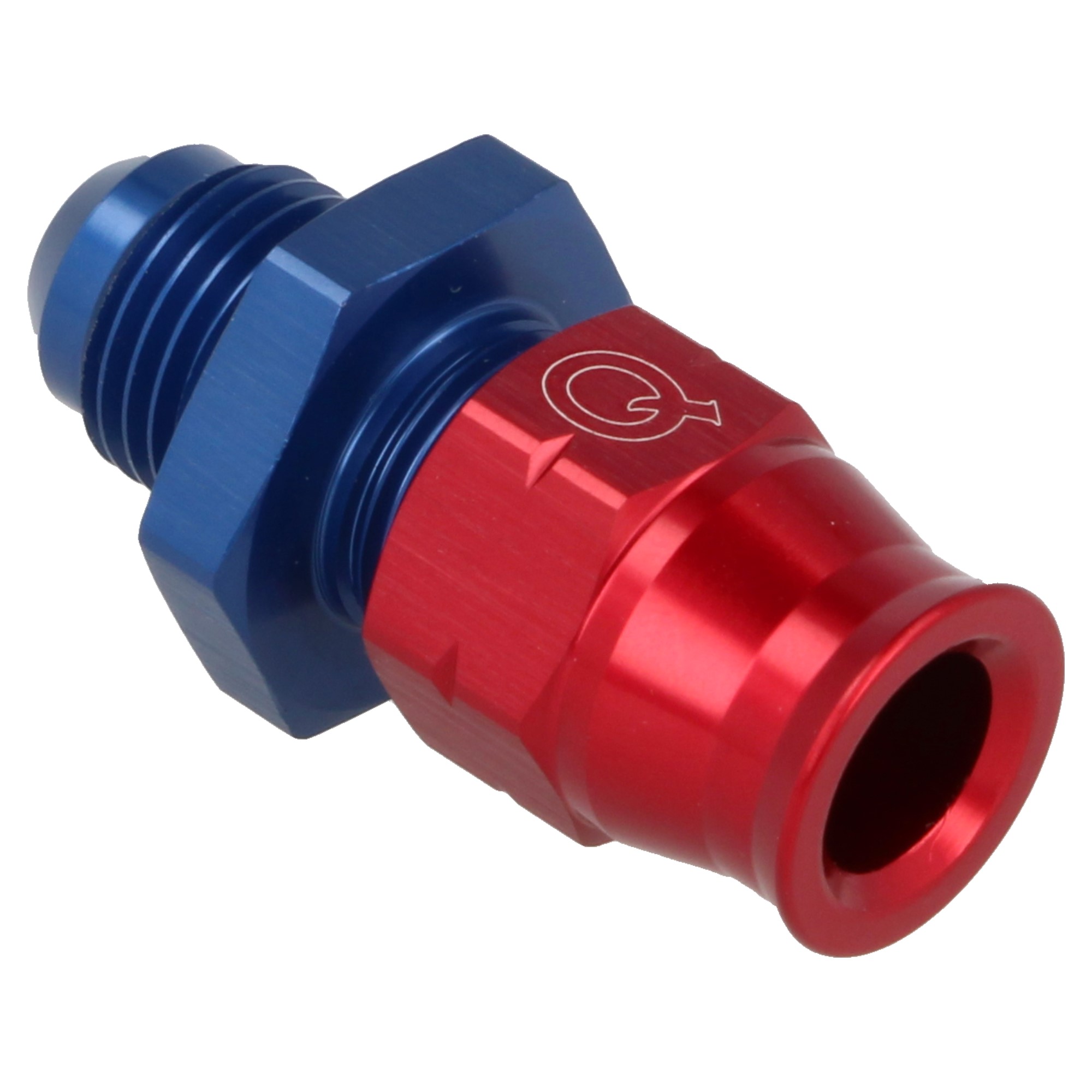 QSP Aluminum Rohr Adapter männlich gerade AN6 Dash 6 - 7.94 mm