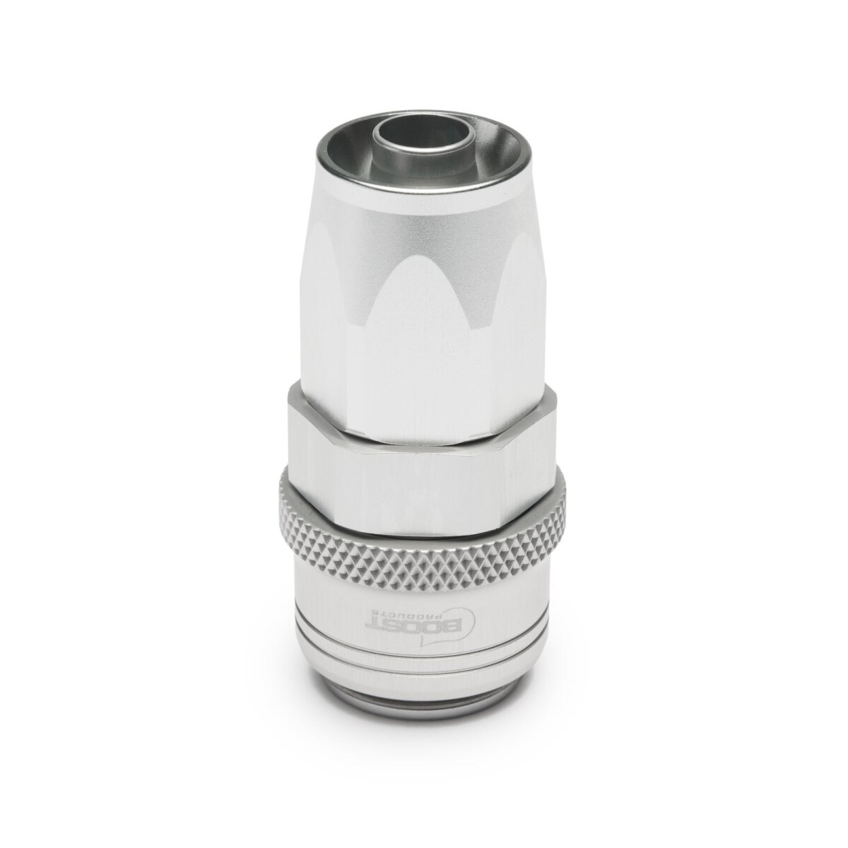 Quick Click Schlauchanschluss Fitting weiblich Dash 8 / -08 AN - gerade - silber matt