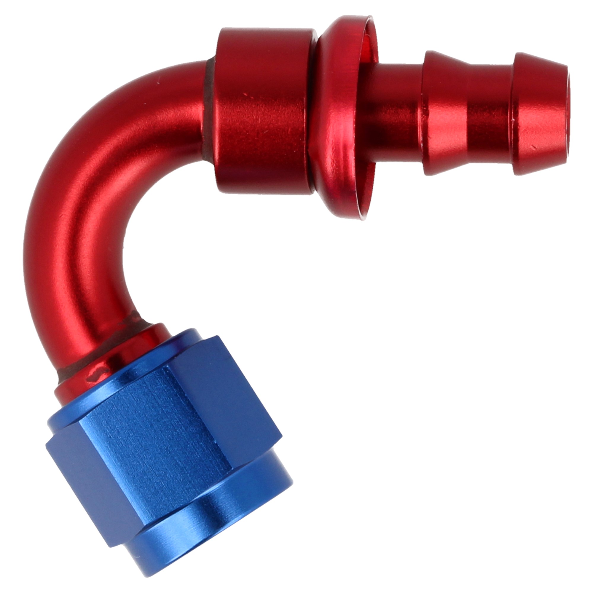 QSP Fitting push-on 120° AN4 Dash 4