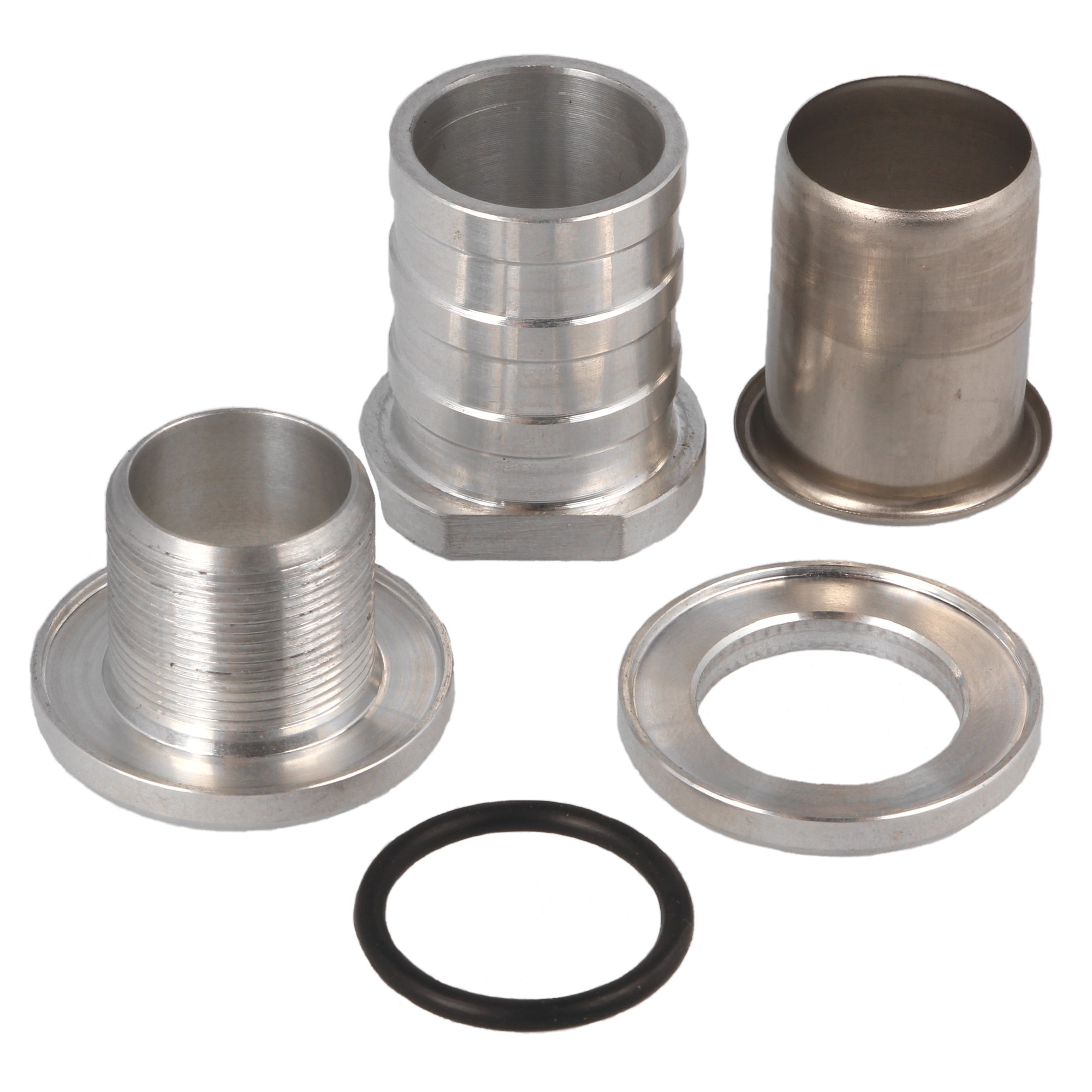 QSP selbstverschließender Fitting 25mm Aluminium