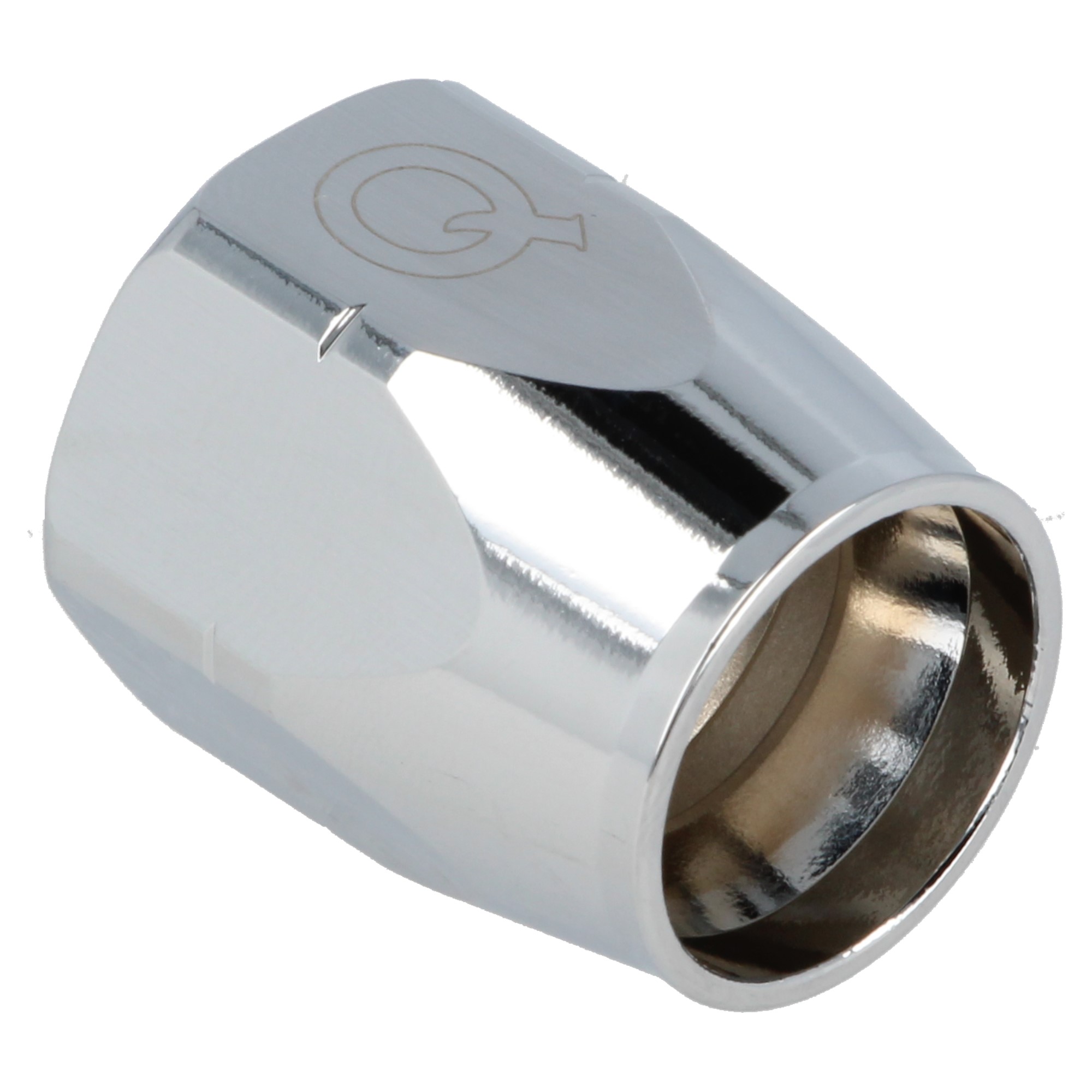 QSP Fitting Kopfteil AN10 Dash 10 chrom