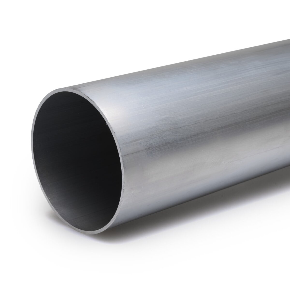 90mm gerades Alurohr / Aluminium Rohr (0,85m)