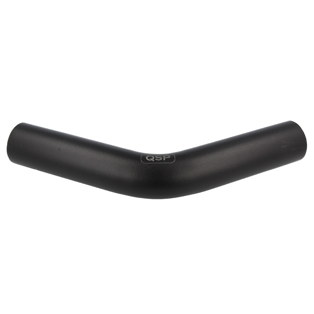 QSP Aluminium Schlauchverbinder 45° Ø51mm (2.0") Schwarz Ladeluft Turbo Intercooler