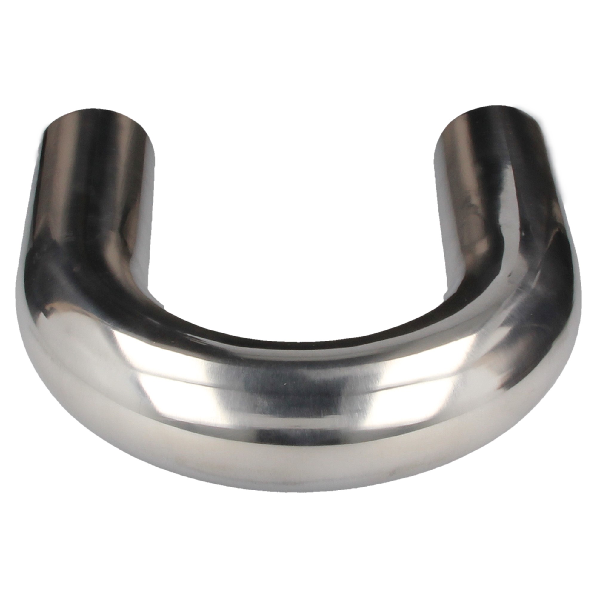 QSP Aluminium Schlauchverbinder 180° Ø32mm (1.25") Silber Ladeluft Turbo Intercooler