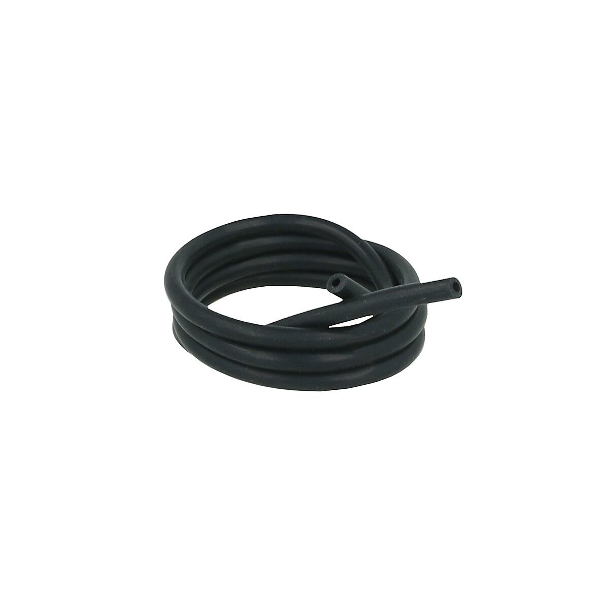 Silikon Unterdruckschlauch 4mm (0.15") ID, schwarz, 1m (3ft.) Rolle