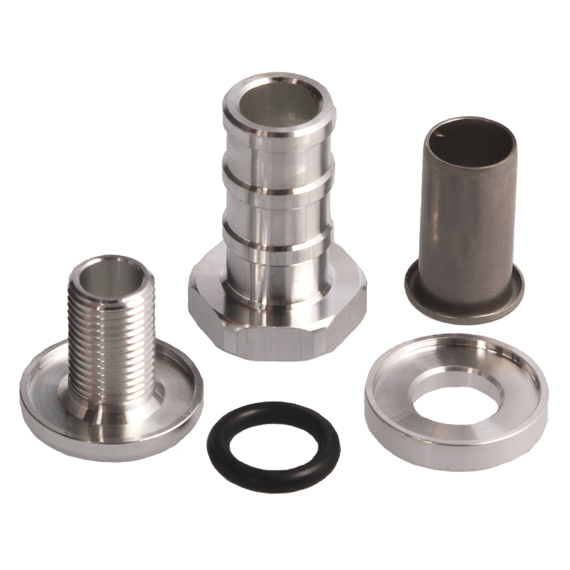 QSP selbstverschließender Fitting 13mm Aluminium