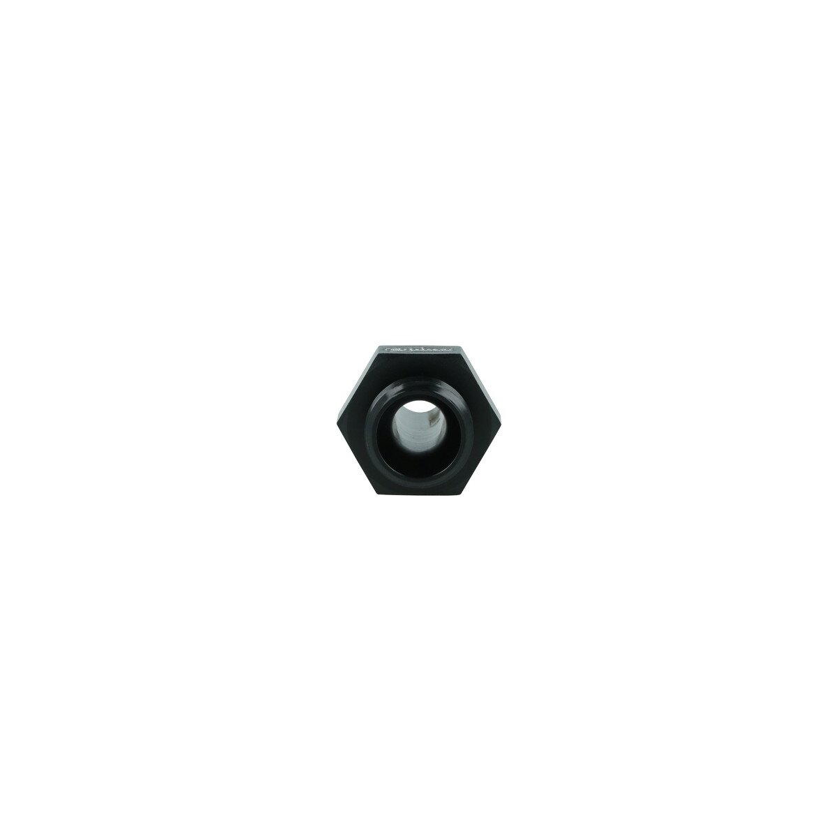 Einschrauber ORB Dash 6 männlich zu Schlauchanschluss gerippt 10mm (3/8") - schwarz matt