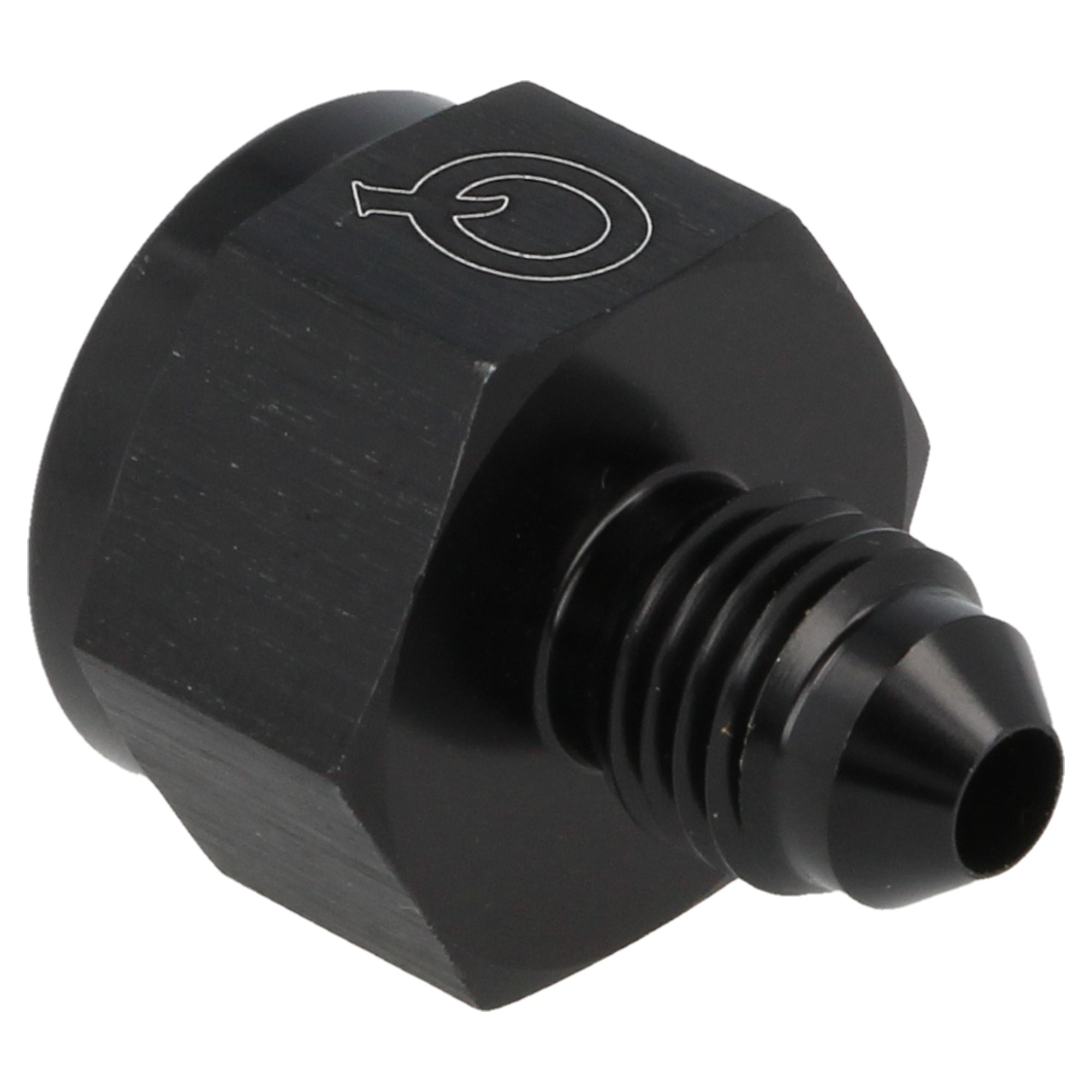 QSP Adapter weiblich / männlich AN6 Dash 6 - AN4 Dash 4 Reduzierung schwarz