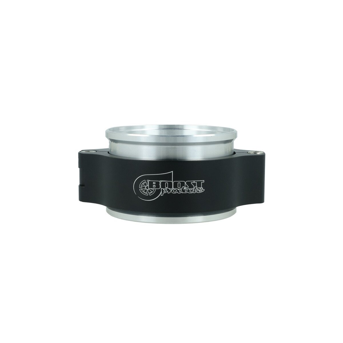 Aluminium V-Band Flex Schellen - Set - 3" / 76mm- schwarz matt