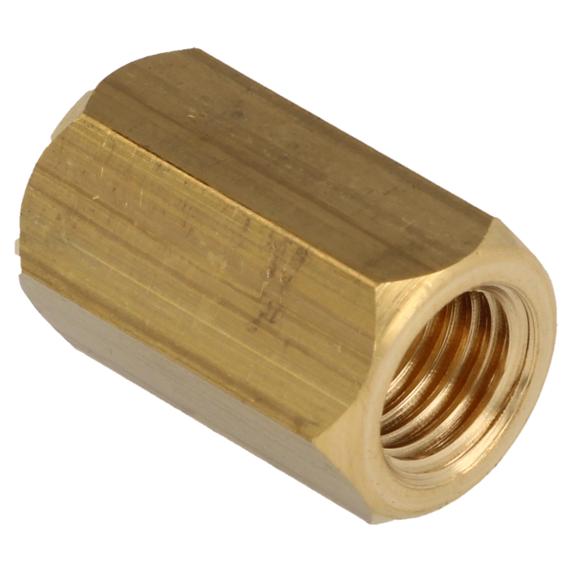 QSP Verbinder für Bremse Messing M10x1.25 konvex Female