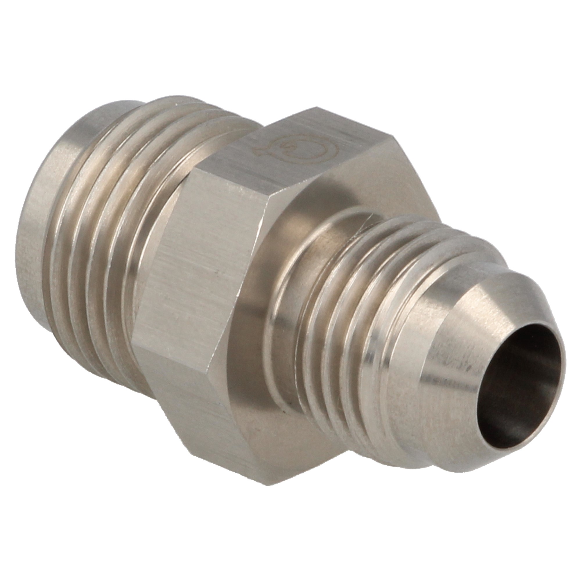 QSP Edelstahl Servolenkung Adapter 11/16-18 UNF INV auf Dash 6 / AN6