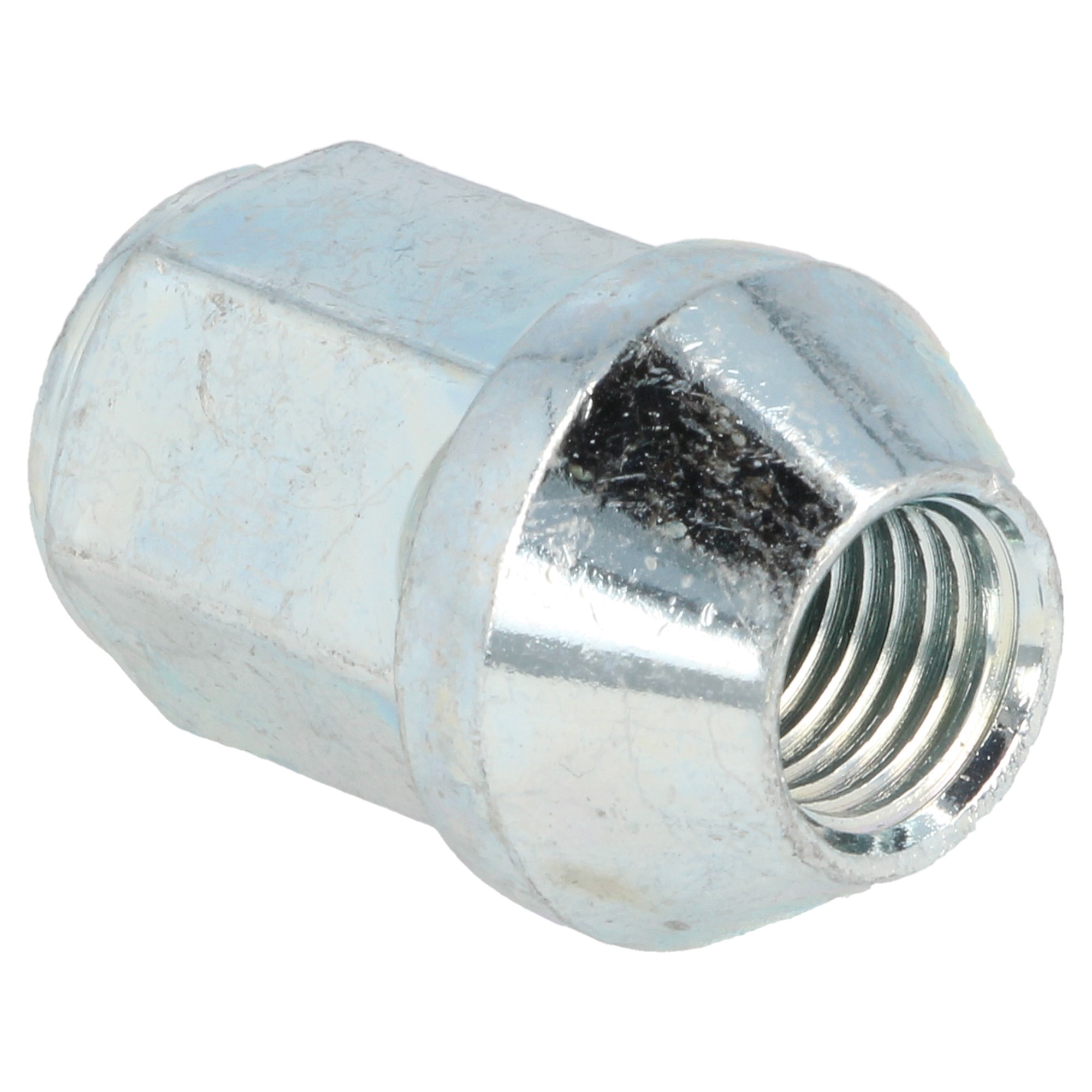 QSP Radmutter geschlossen konisch M12x1.5 silber