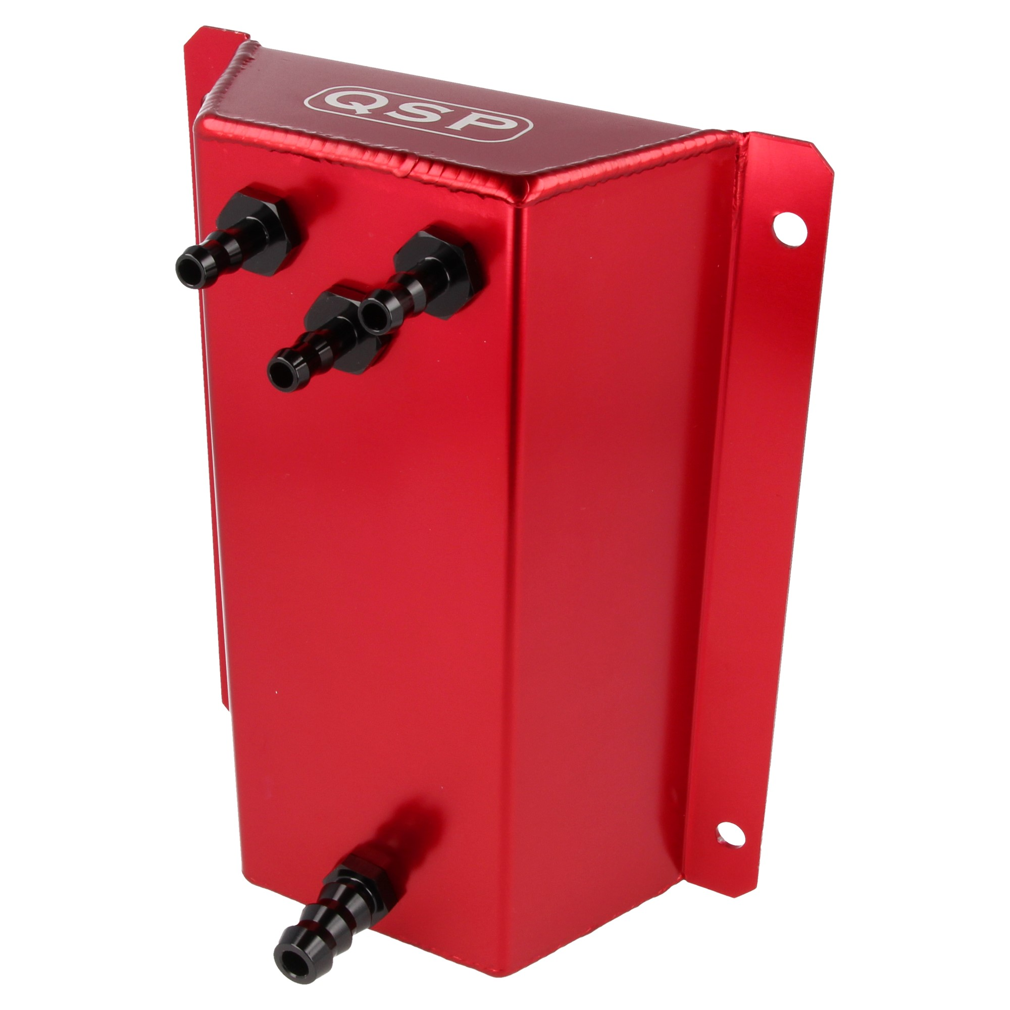QSP Aluminium Catchtank Benzin 1 Liter rot 8 mm 12 mm