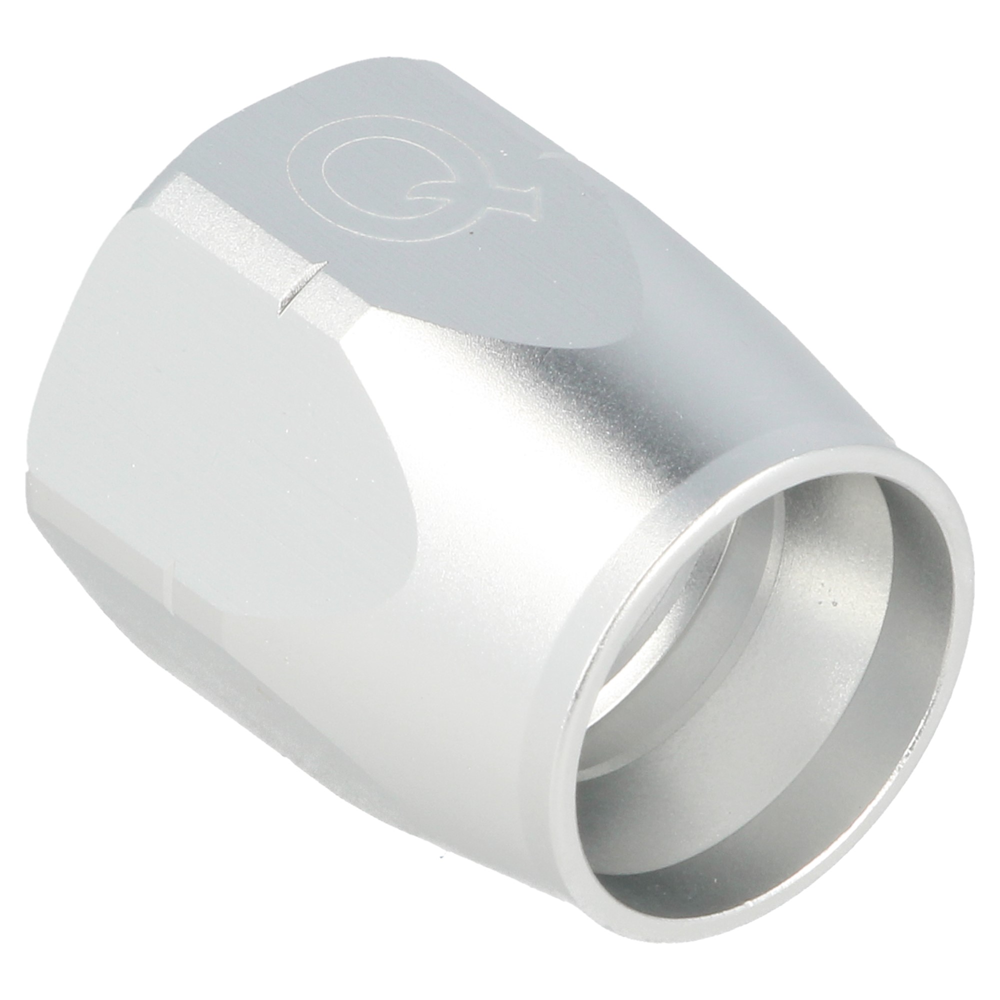 QSP Fitting Kopfteil AN10 Dash 10 silber