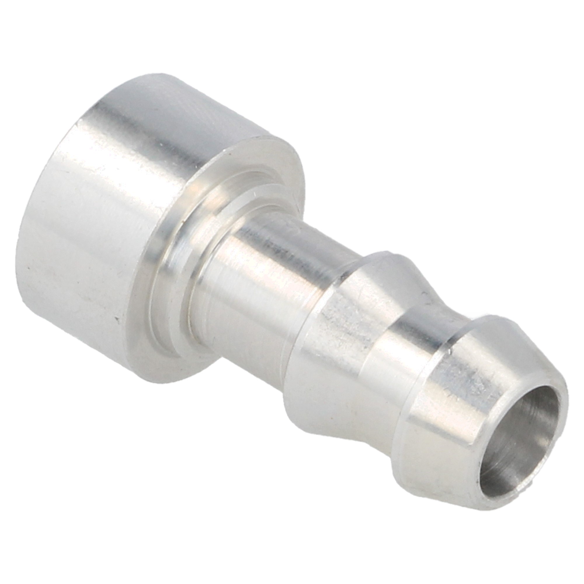 QSP Aluminium Anschweiß-Schlauchanschluss 6.5 mm für AN4 DASH 04 Push-On Schlauch