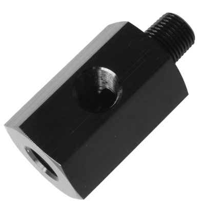 QSP Öl T-Stück Adapter 1/8 NPT male - 1/8 NPT female