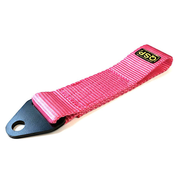 QSP Heavy Duty Abschleppschlaufe pink 20 cm FIA