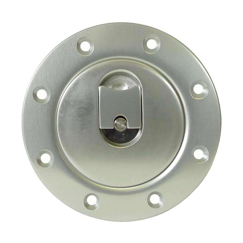 Newton Aluminium Tankdeckel 3 Zoll ohne Schloss silber