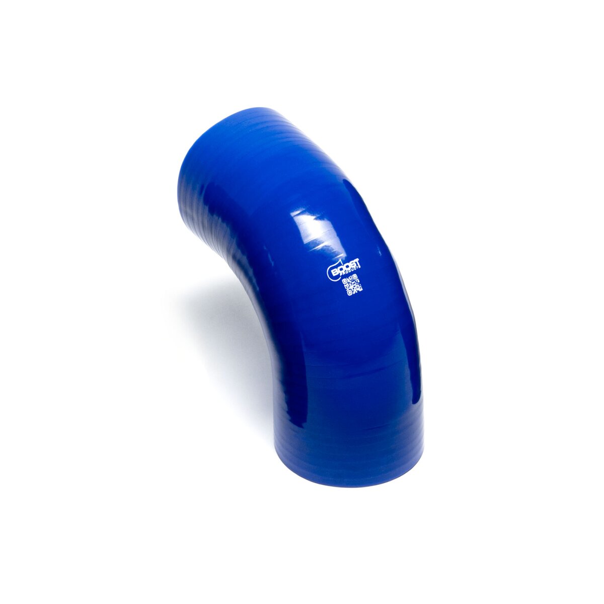 Silikonbogen 90°, 10mm, blau