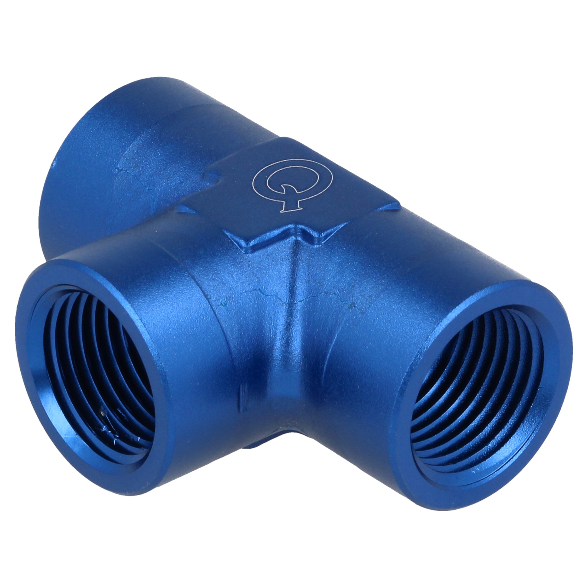 QSP Aluminium Kupplung T-Stück weiblich 3/8 NPT