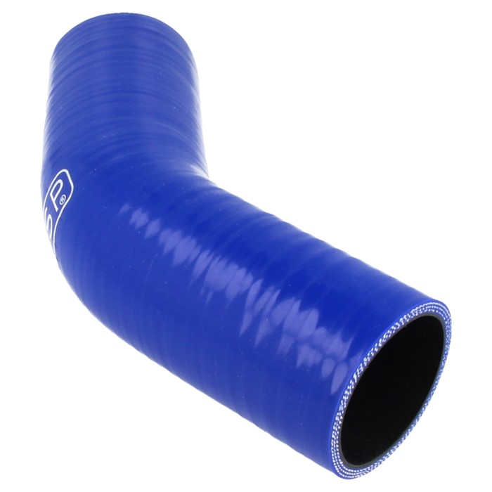 QSP Silikonschlauch - 45° Bogen - 51mm (Kraftstoff- und ölbeständig) - Blau