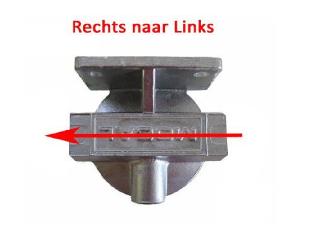 Mocal Remote Ölfilterkopf rechts nach links 3/4 UNF