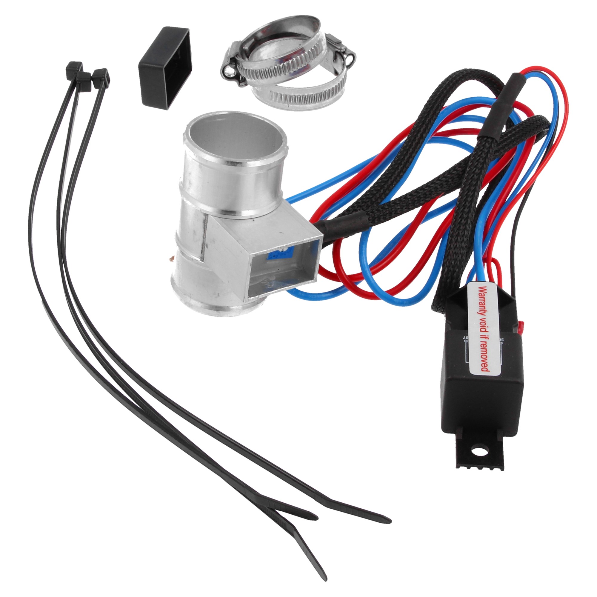 QSP elektronischer Lüfterregler 45mm 12V 70-120°C einstellbar Fan Controller