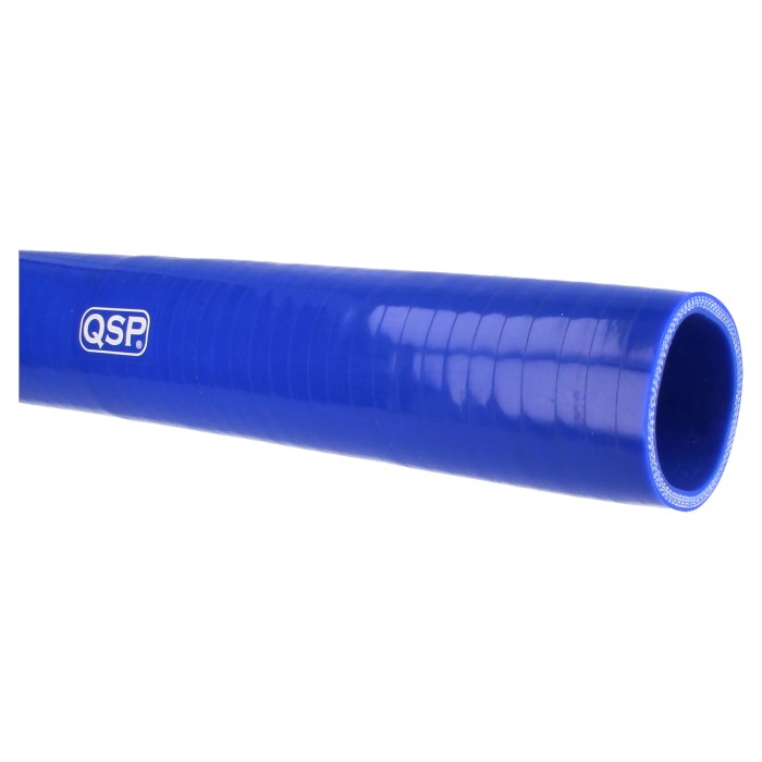 QSP Silikonschlauch - Kraftstoff- und ölbeständig - 100 cm gerade - 8mm - Blau
