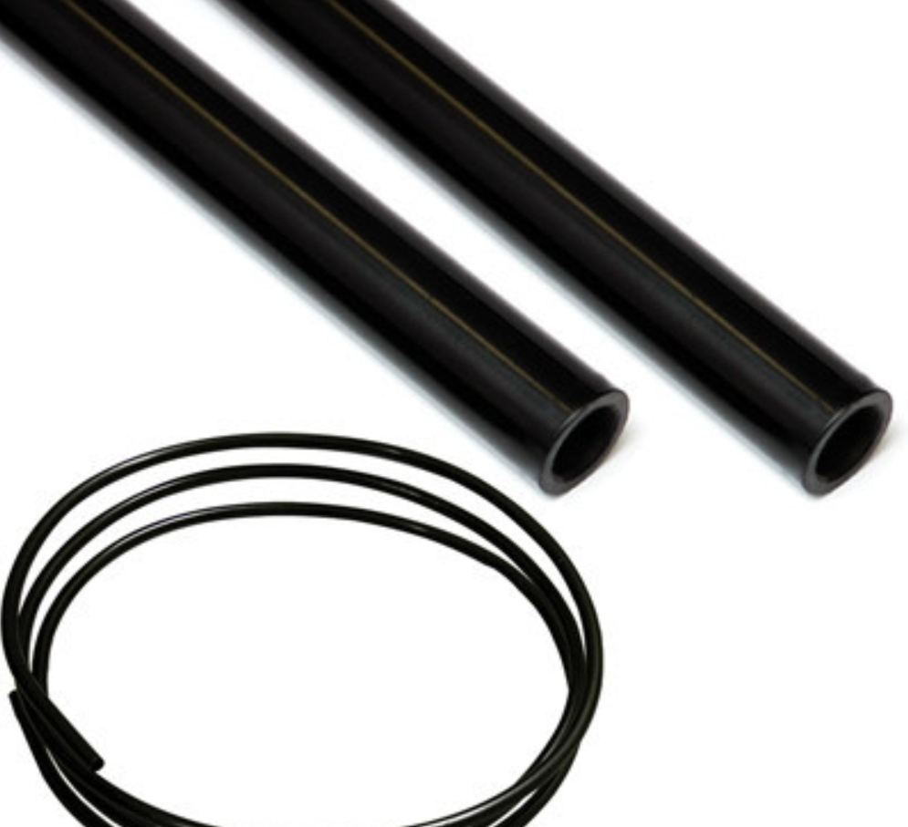 Aluminiumrohr schwarz eloxiert 12,7 mm 1/2 Zoll 2 Meter NEU