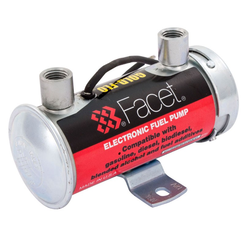 Facet Red Top Gold-Flo Competition Kraftstoffpumpe 12V 160 l/h