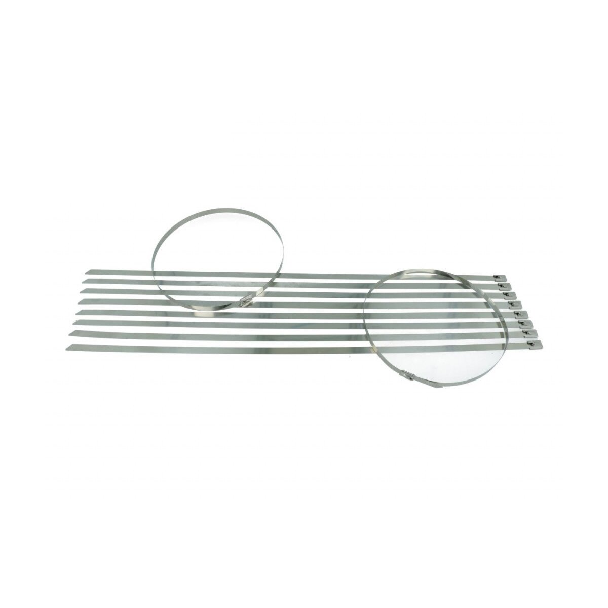 Metallkabelbinder - 50cm - 10er Set