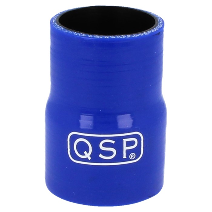 QSP Silikonschlauch Reduzierung  - Kraftstoff- und ölbeständig - 57-51mm - Blau