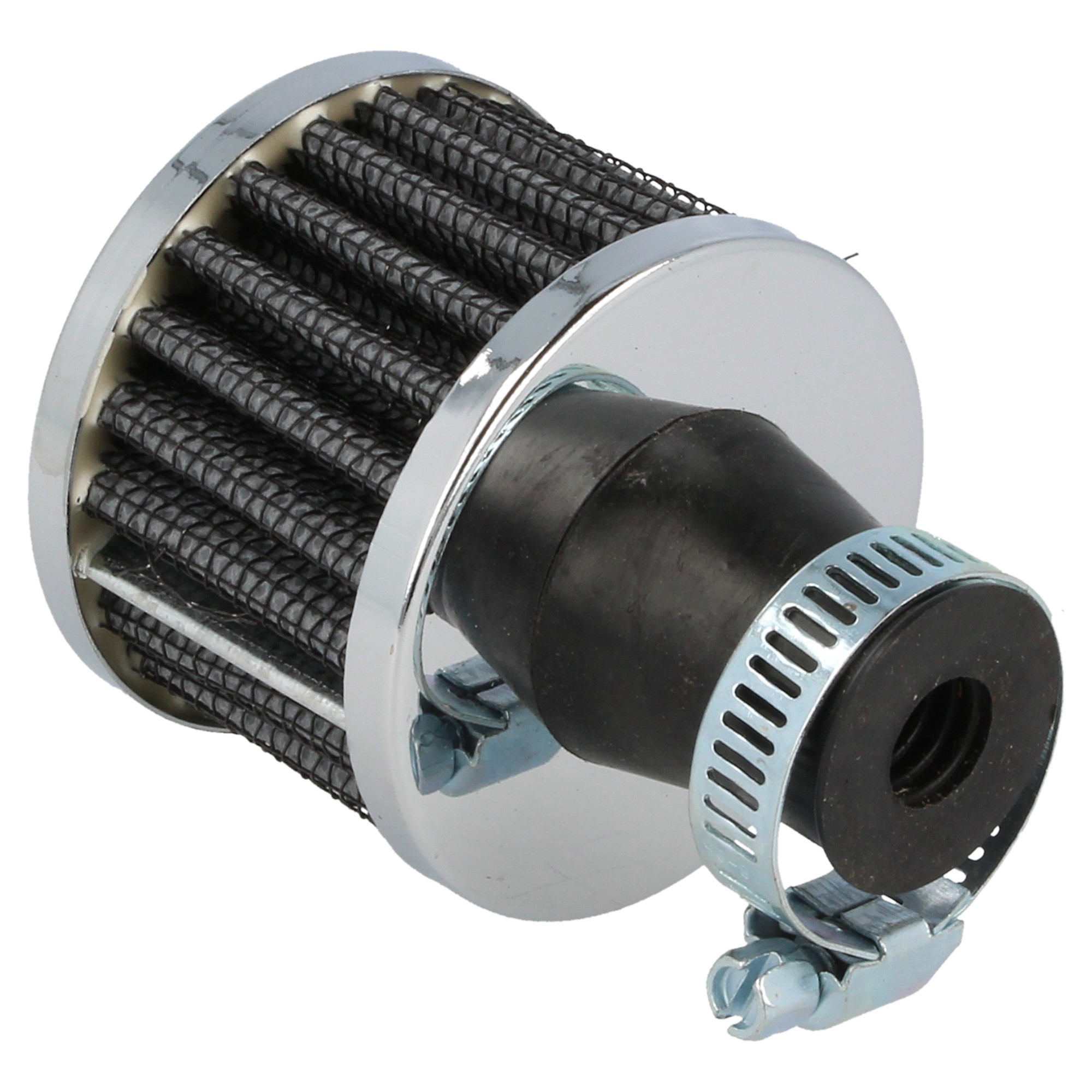 QSP Kurbelgehäuse Entlüftungsfilter 9mm Anschluss schwarz Breather Filter