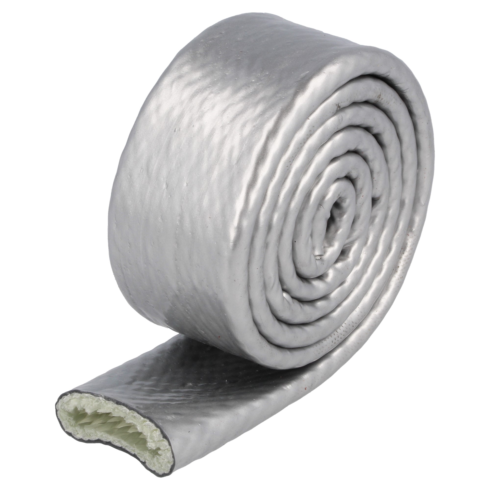QSP Hitzeschutzschlauch 1 m x 25 mm grau