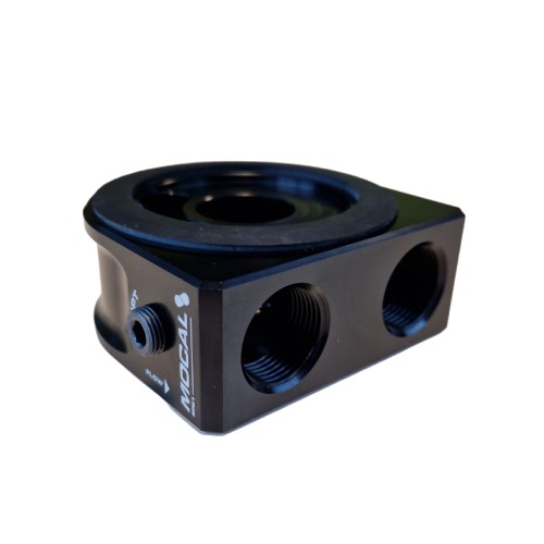 Mocal Billet Ölfilter Sandwichplatte M22 ohne Thermostat
