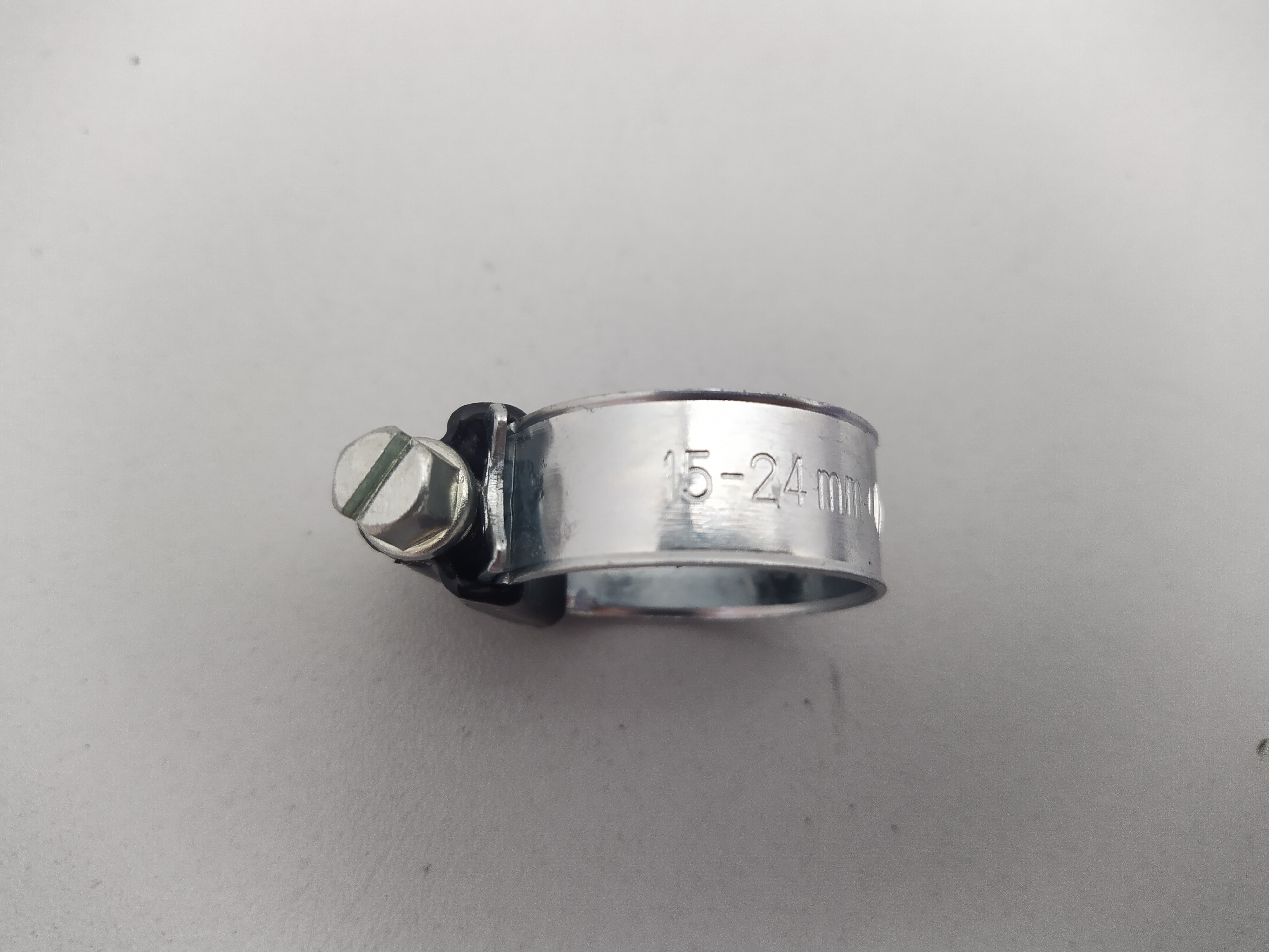 HD Schlauchschelle, schwarz, 15-24mm