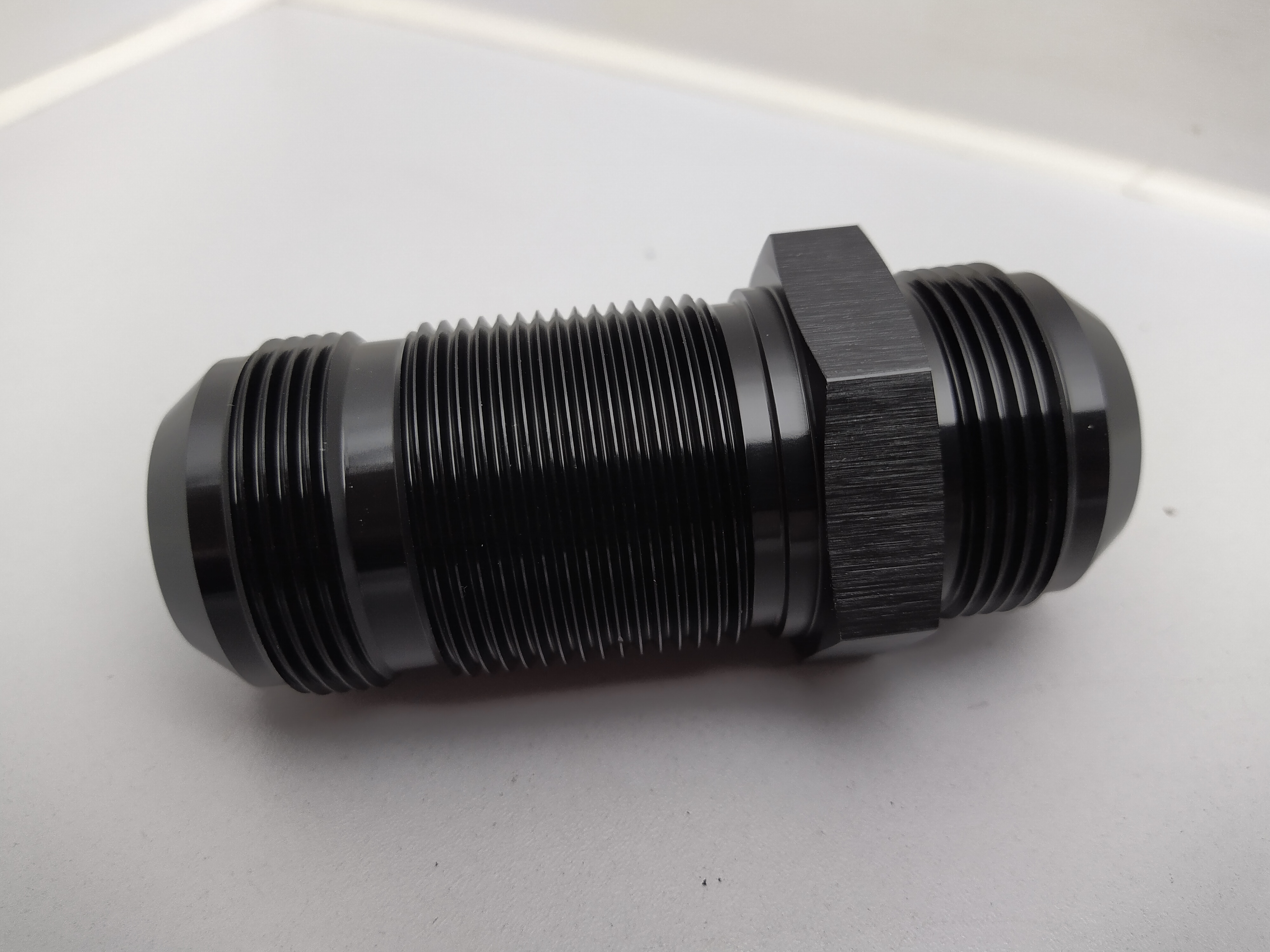 Schottwandverbinder gerade Dash 20  AN20 schwarz