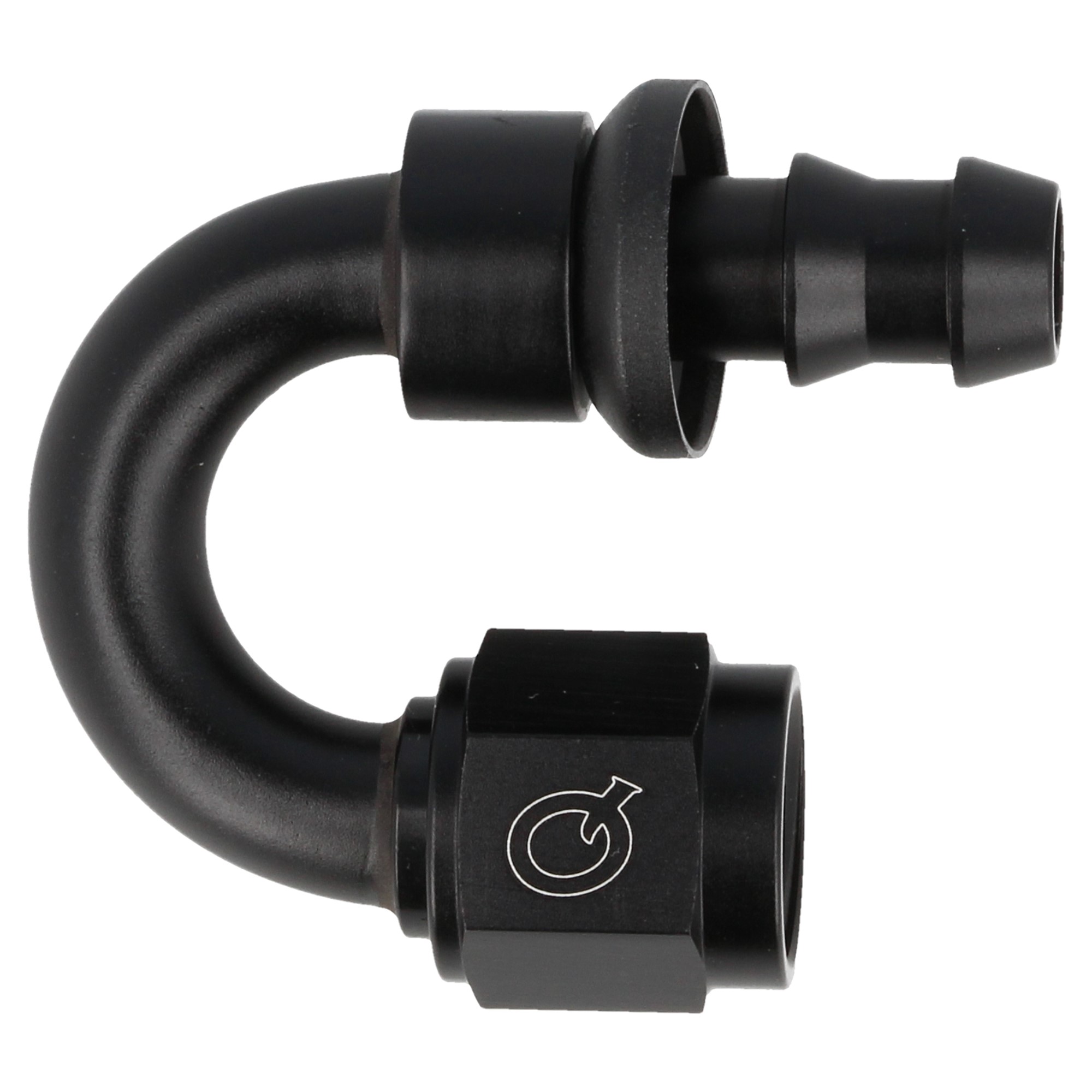 QSP Fitting push-on 180° AN12 Dash 12