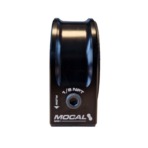 Mocal Billet Ölfilter Sandwichplatte M22 ohne Thermostat