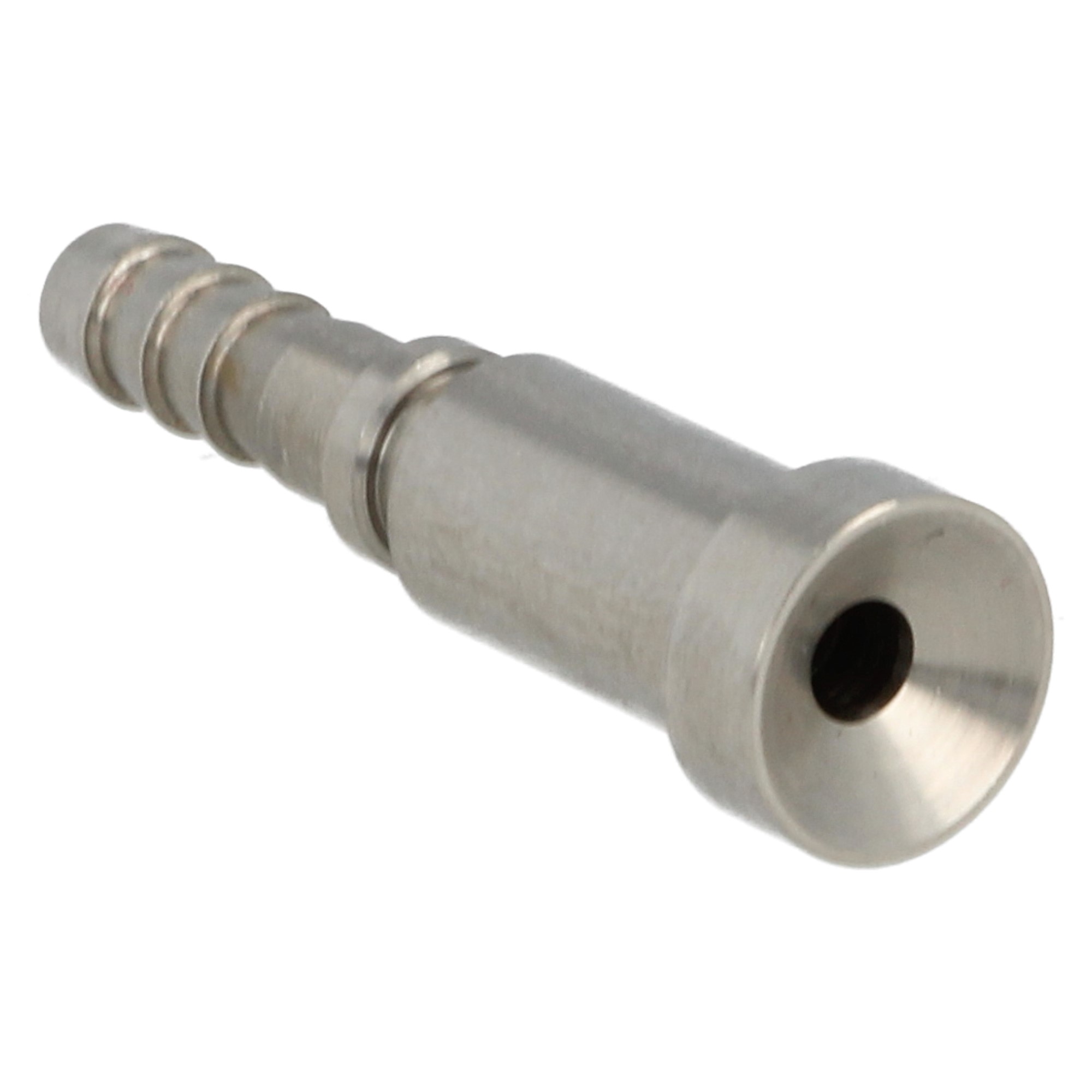 QSP Schrumpfschlauch Adapter konkav Edelstahl Dash 3 / AN3 Male