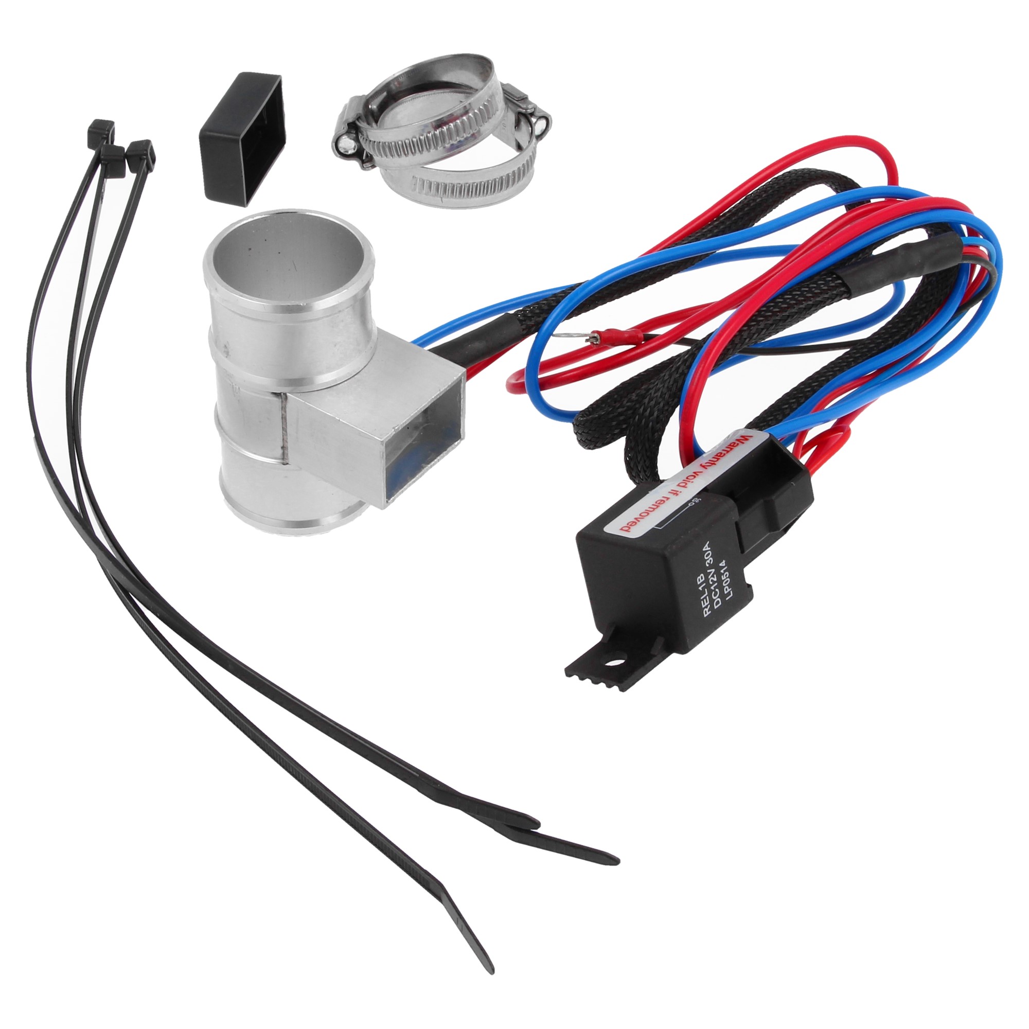 QSP elektronischer Lüfterregler 35mm 12V 70-120°C einstellbar Fan Controller