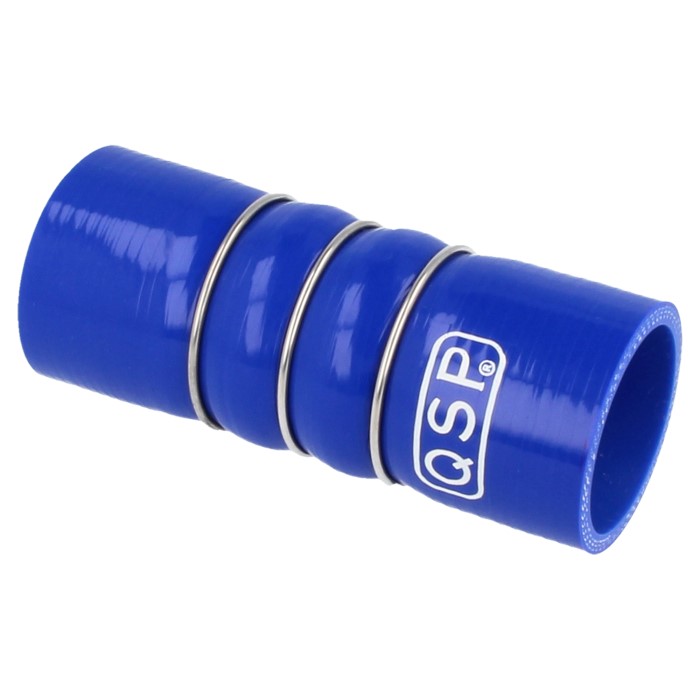 QSP Silikonschlauch verstärkt - 51mm - Blau