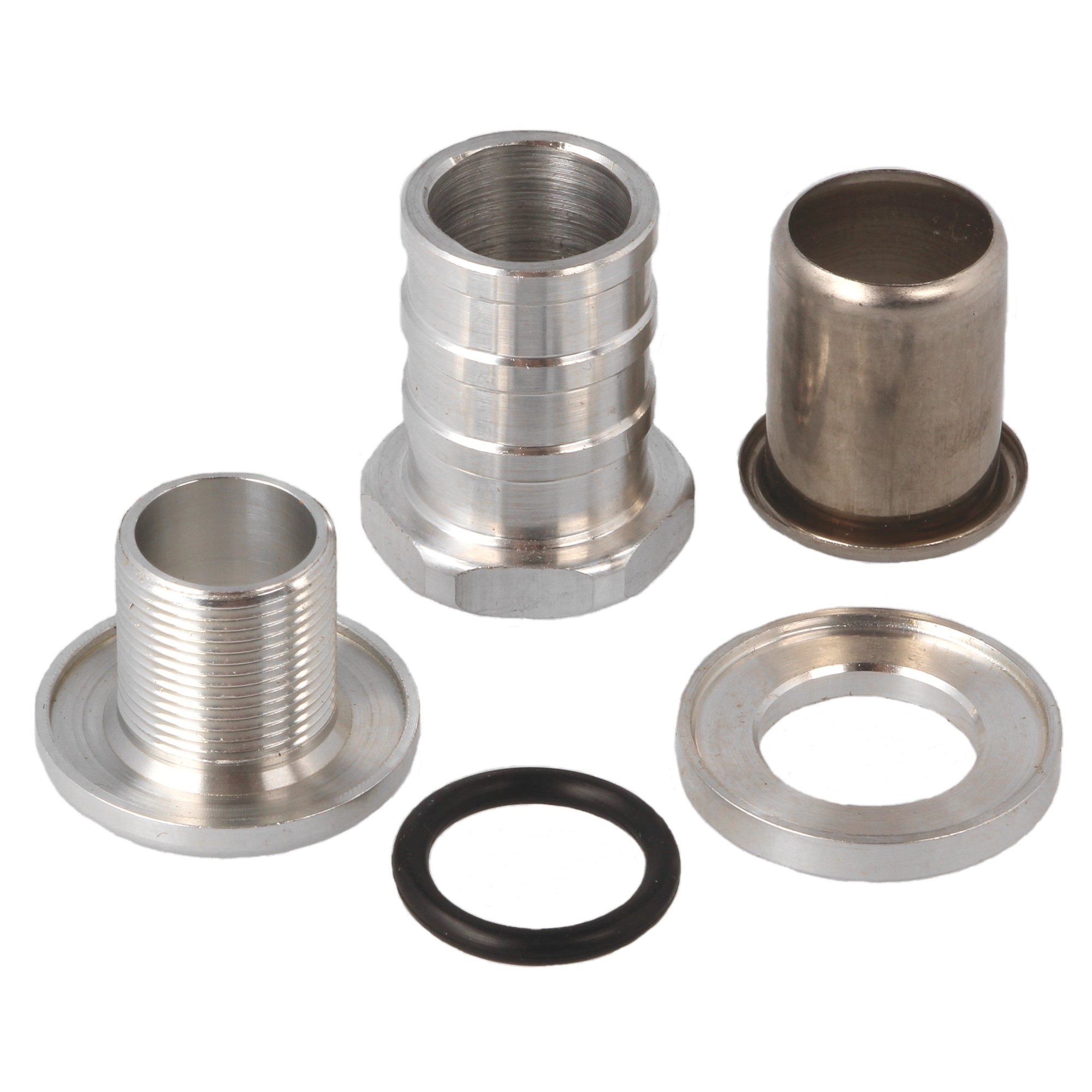QSP selbstverschließender Fitting 19mm Aluminium