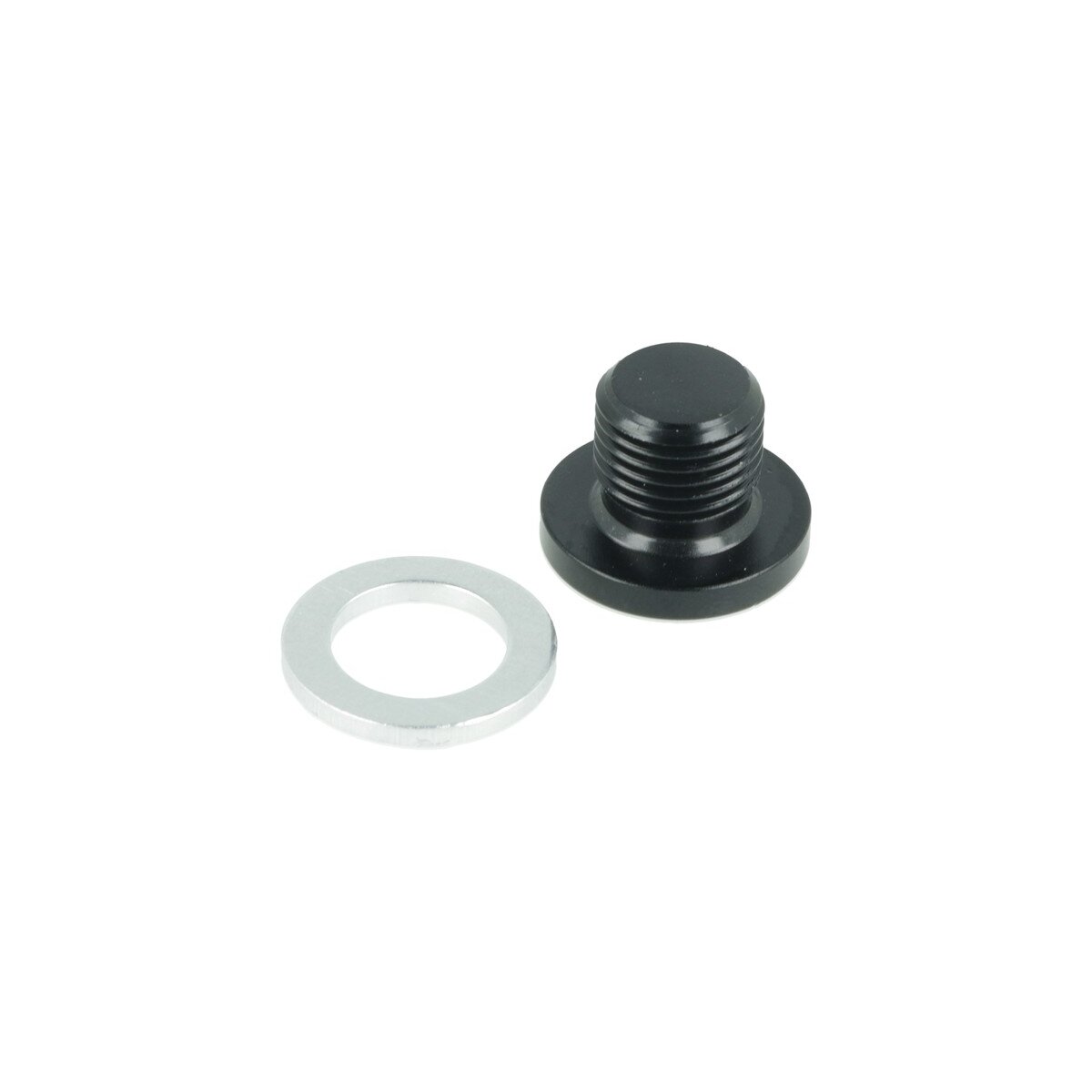 Verschluss Schraube M10x1mm männlich - schwarz matt