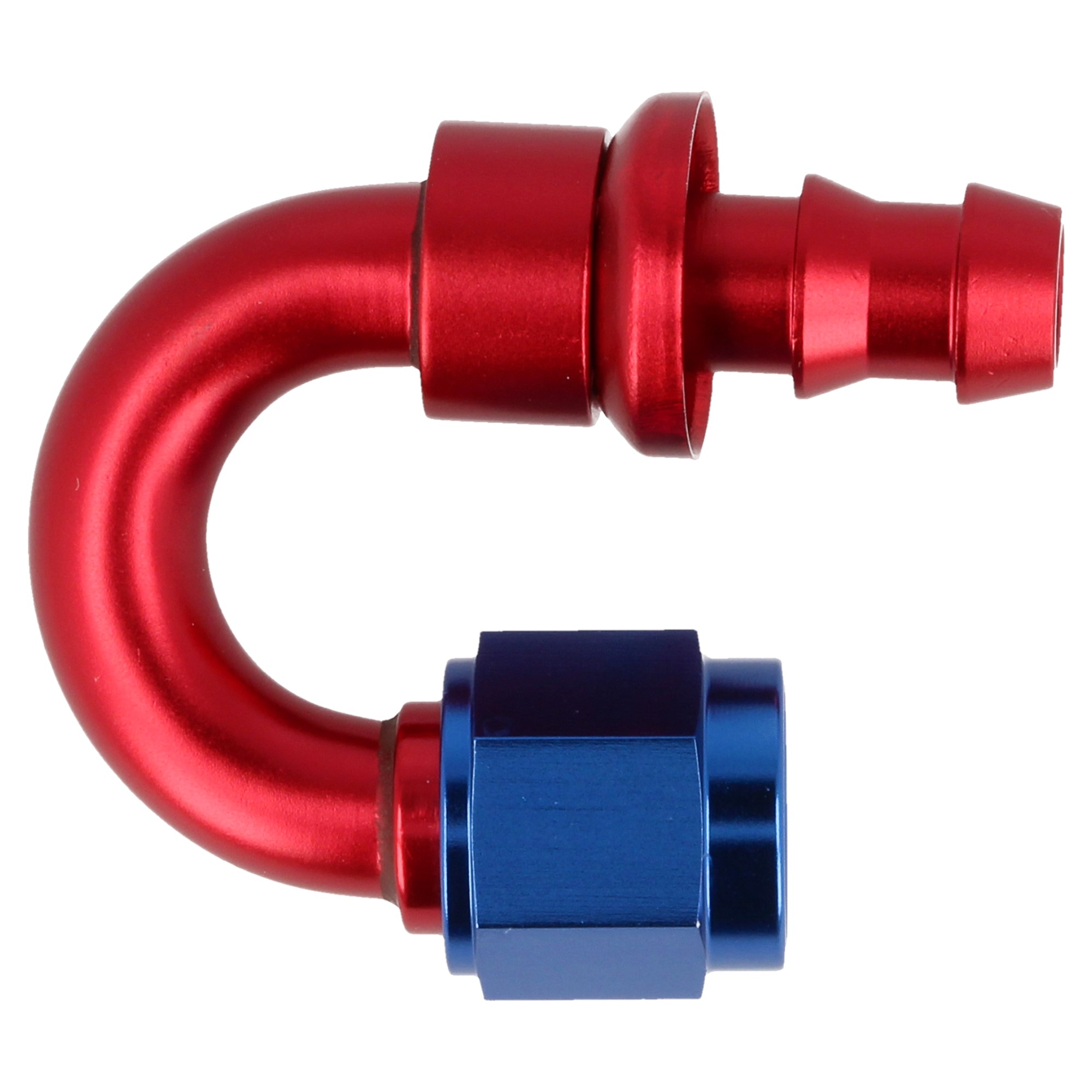QSP Fitting push-on 180° AN4 Dash 4